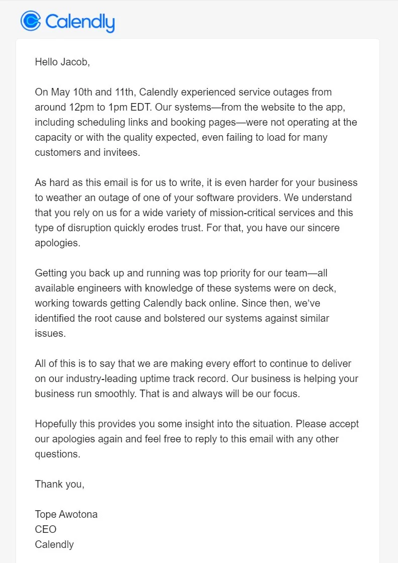 How To Build An Authentic Brand In 2023 6 Calendly Update Email.png