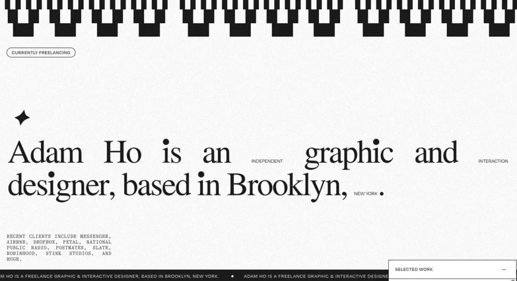 2023 Web Design Trends - 10 Creative Movements 3 Adamho 1